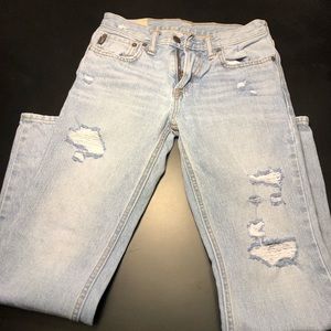 Abercrombie and Fitch-Distressed boys jeans sz 14